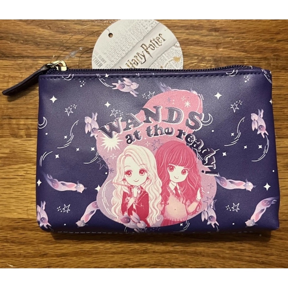 Harry Potter Wands at the Ready Luna and Hermione Pouch